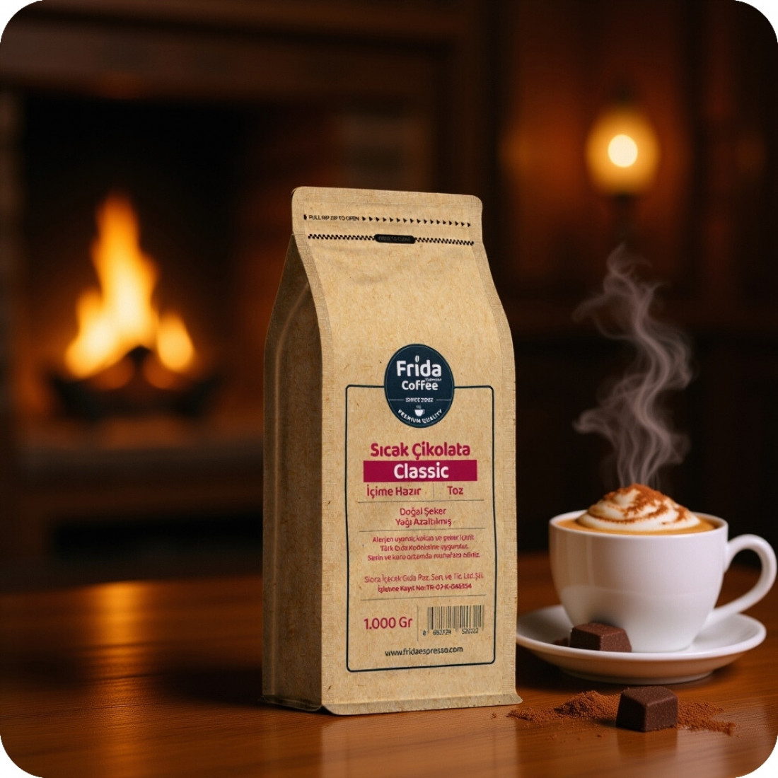 Frida Espresso Sıcak Çikolata Classic